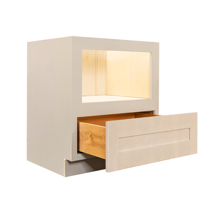 Lancaster Stone Wash Base Microwave with Drawer Cabinet