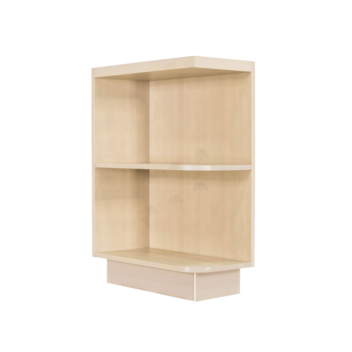 Lancaster Stone Wash Base Open End Shelf 12 inch No Door 1 Fixed Shelf (Left)