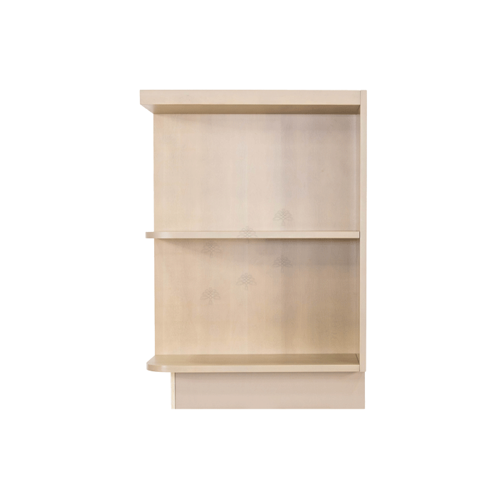 Lancaster Stone Wash Base Open End Shelf 12 inch No Door 1 Fixed Shelf (Right)