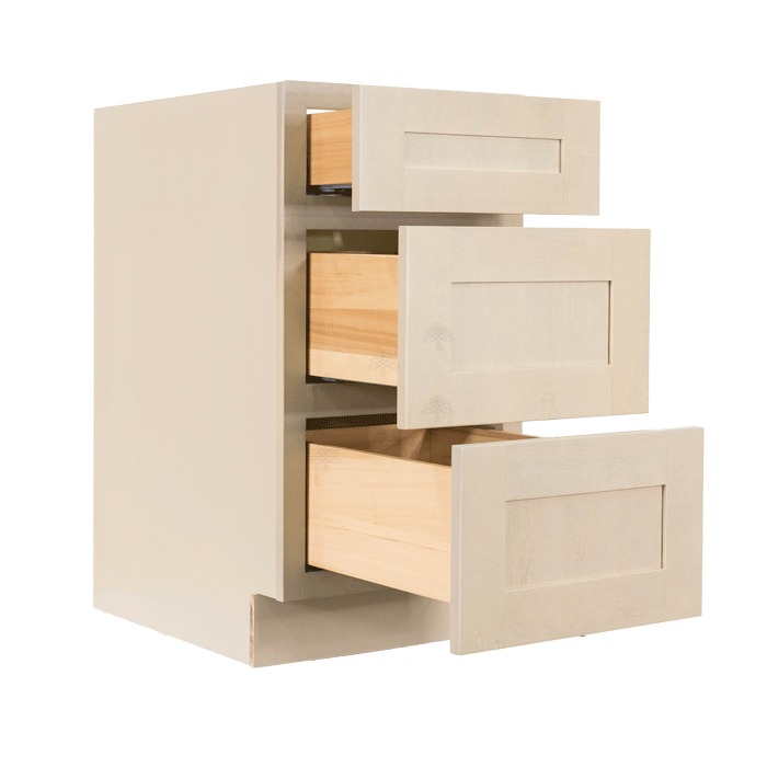 Lancaster Stone Wash Base Drawer Cabinet 3 Drawers