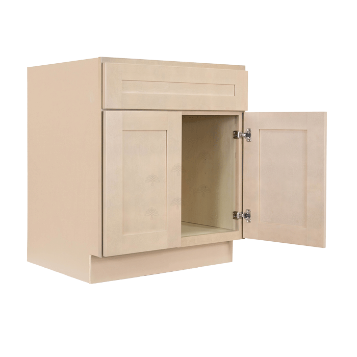 Lancaster Stone Wash Sink Base Cabinet 1 Dummy Drawer 2 Doors