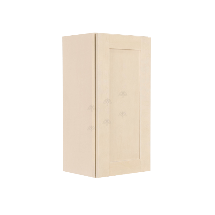 Lancaster Stone Wash Wall Cabinet 1 Door 2 Adjustable Shelves 30-inch Height