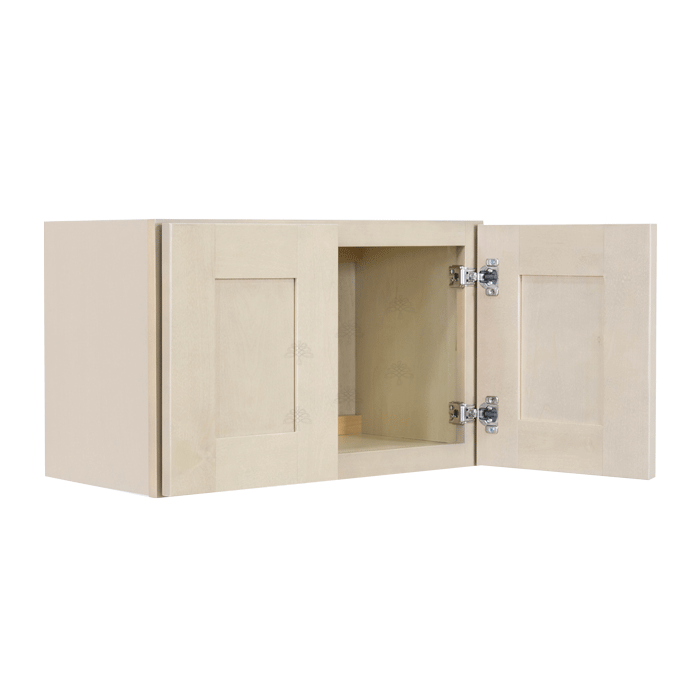 Lancaster Stone Wash Wall Cabinet 2 Doors No Shelf