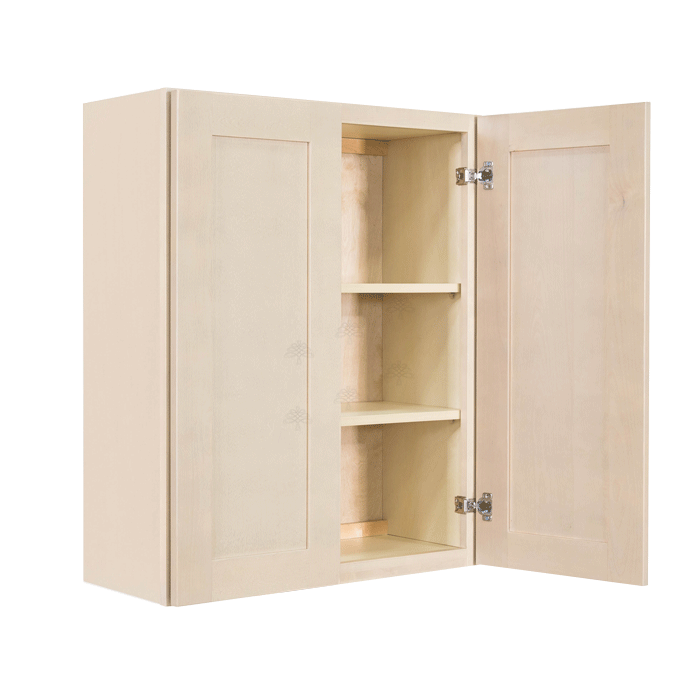 Lancaster Stone Wash Wall Cabinet 2 Doors 2 Adjustable Shelves