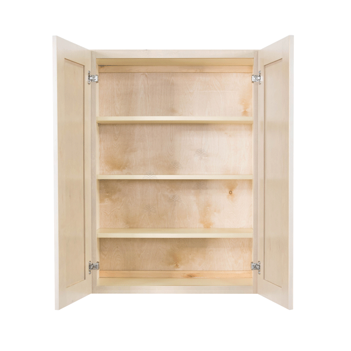 Lancaster Stone Wash Wall Cabinet 2 Doors 3 Adjustable Shelves