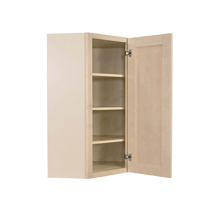 Lancaster Stone Wash Wall Diagonal Corner 1 Door 3 Adjustable Shelves