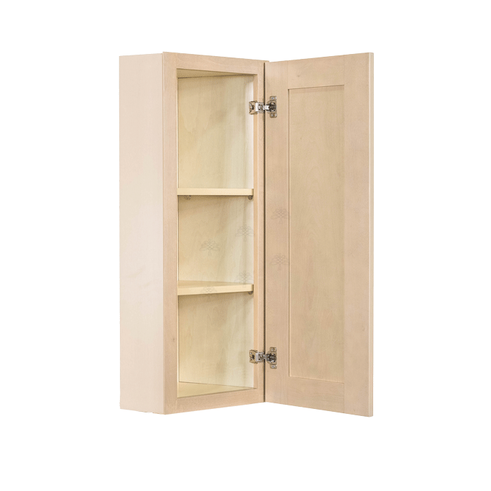 Lancaster Stone Wash Wall End Angle Cabinet 1 Door 2 or 3 Shelves
