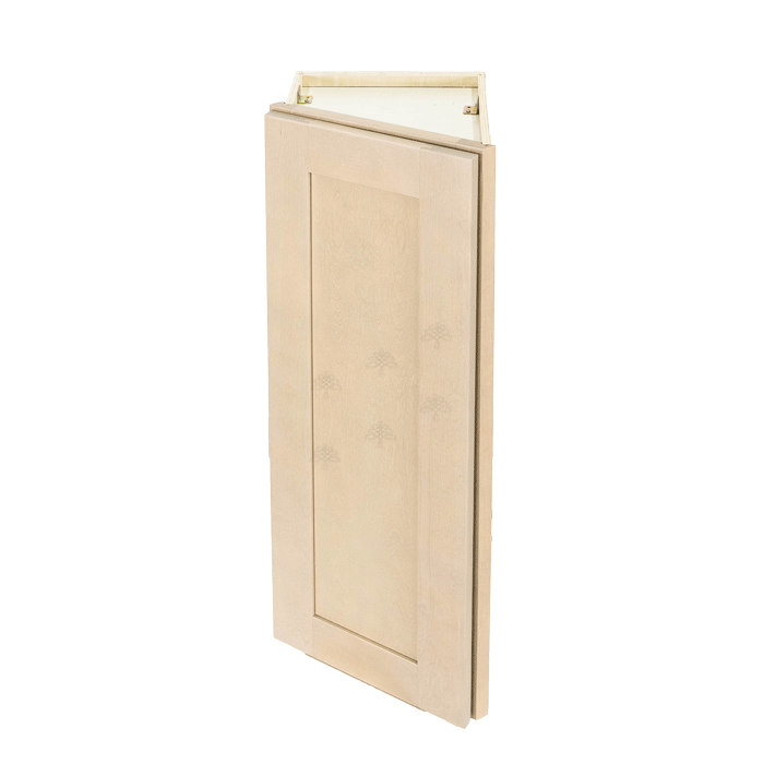 Lancaster Stone Wash Wall End Angle Cabinet 1 Door 2 or 3 Shelves