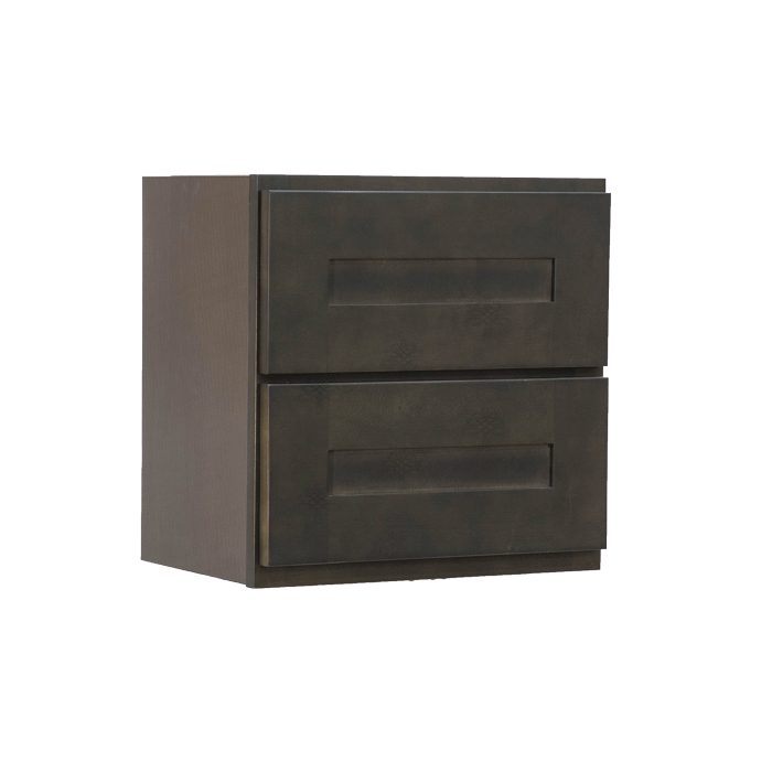 Lancaster Series Vintage Charcoal Finish Shaker Cabinet Counter Top Drawer