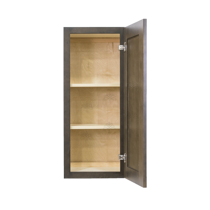 Lancaster Vintage Charcoal Wall Cabinet 1 Door 2 Adjustable Shelves