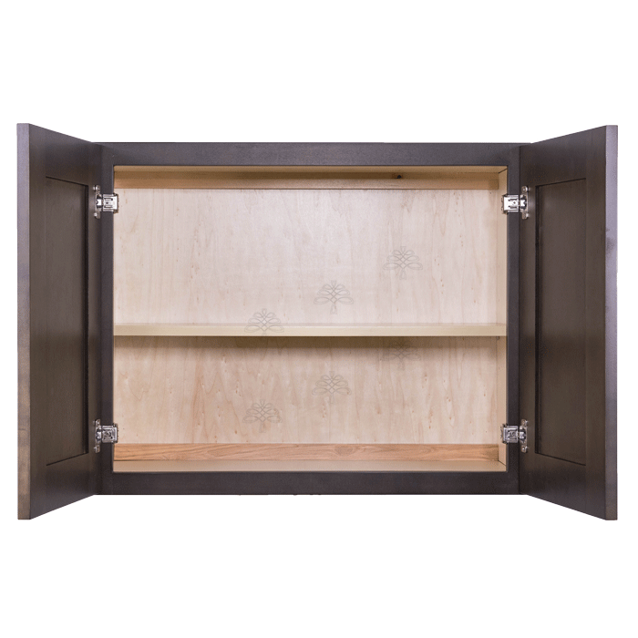 Lancaster Vintage Charcoal Wall Cabinet 2 Doors 1 Adjustable Shelf