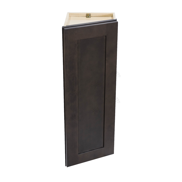 Lancaster Vintage Charcoal Wall End Angle Cabinet 1 Door 2 or 3 Shelves