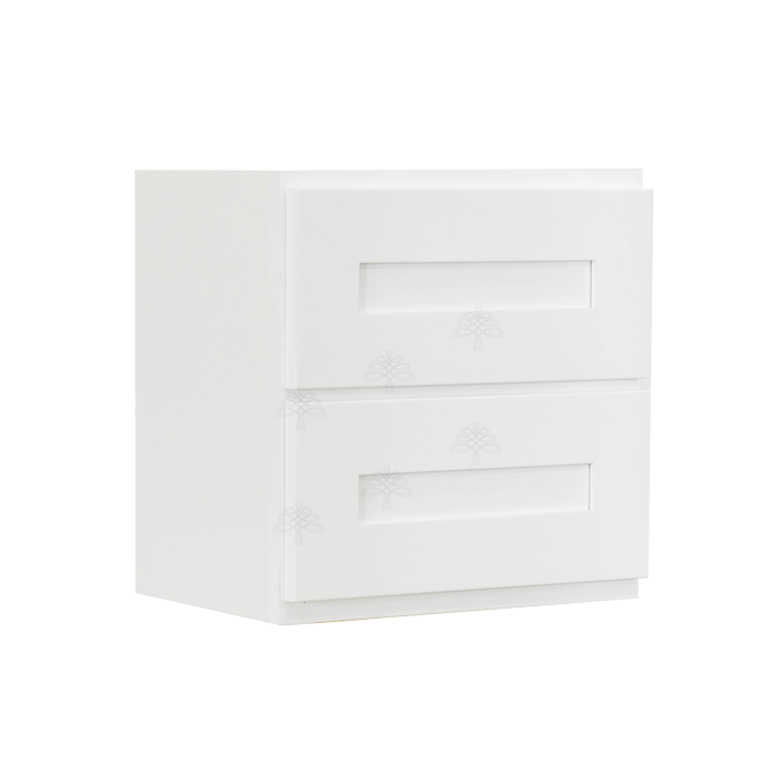Lancaster Series White Shaker Cabinet Counter Top Drawer