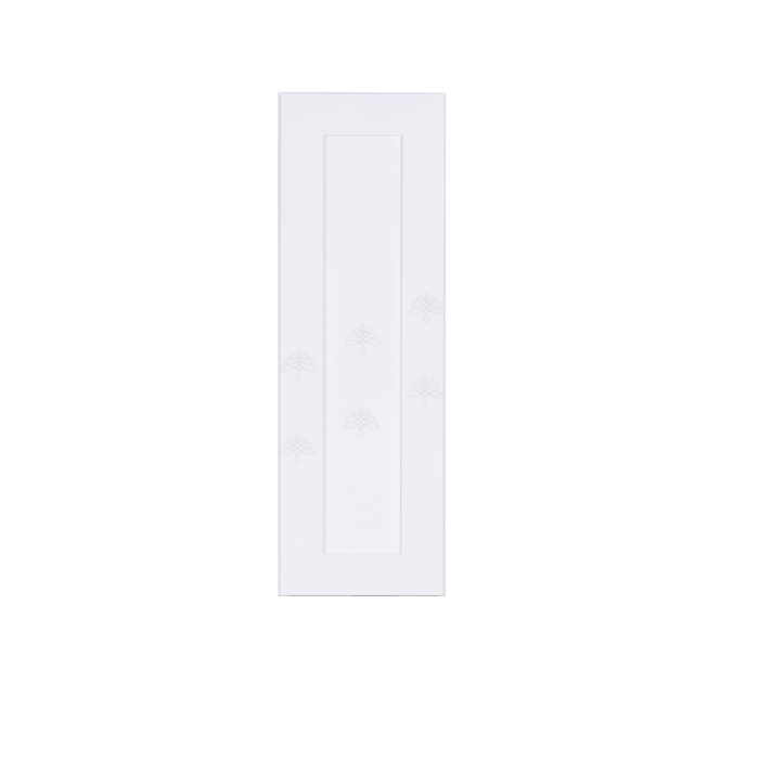 Lancaster Shaker White Wall Cabinet 1 Door 2 Adjustable Shelves 30-inch Height