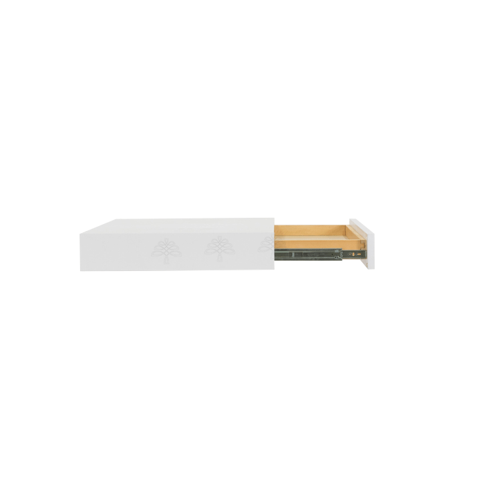 Lancaster Shaker White Base 3 7/8 inch Knee Drawer 1 Drawer