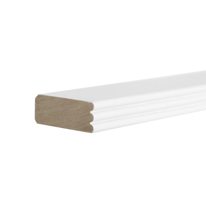 Lancaster Shaker White Triple Bead Molding