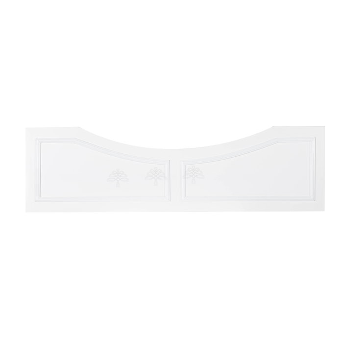 Lancaster Shaker White High Valance
