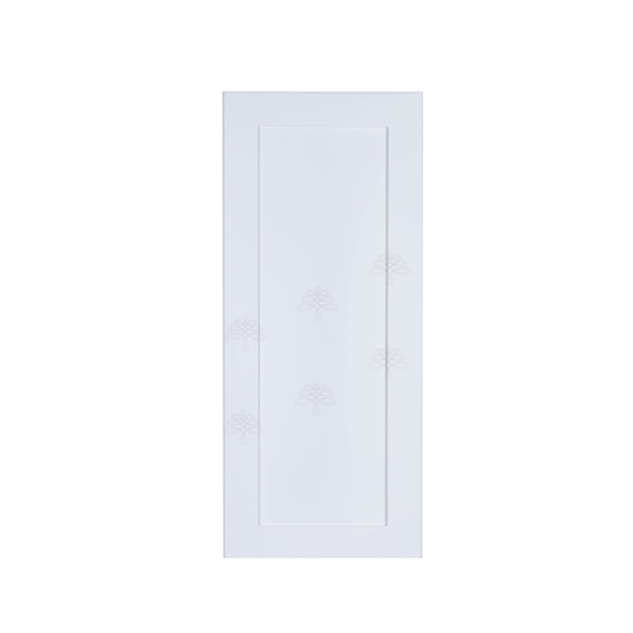 Lancaster Shaker White Wall Cabinet 1 Door 3 Adjustable Shelves