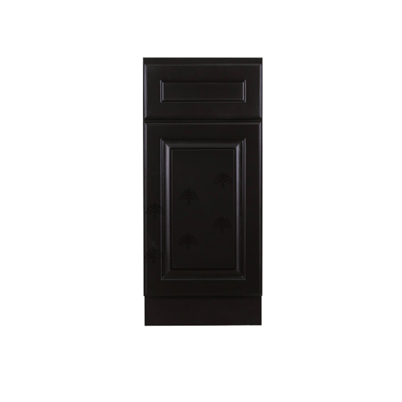 Newport Espresso Base Cabinet 1 Drawer 1 Door 1 Adjustable Shelf