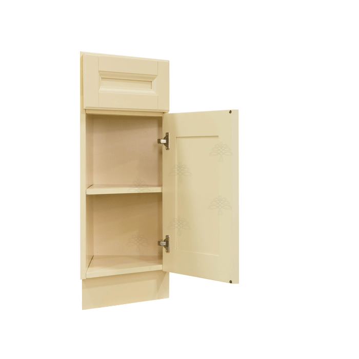 Oxford Base End Angle Cabinet 1 Fake Drawer 1 Door Adjustable Shelf (Right)