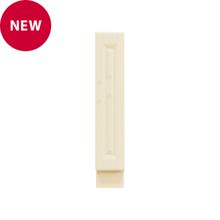 Oxford Series Creamy White Base Spice Rack Cabinet