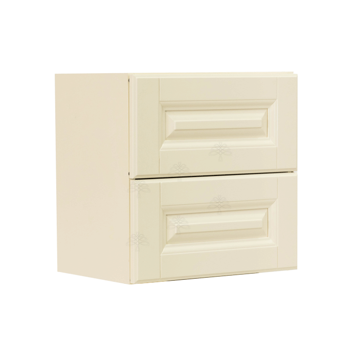 Oxford Series Creamy White Finish Cabinet Counter Top Drawer