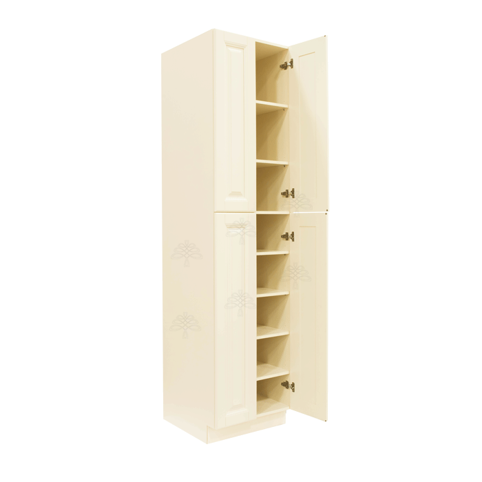 Oxford Tall Pantry 2 Upper Doors and 2 Lower Doors