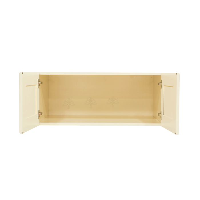 Oxford Wall Cabinet 2 Doors No Shelf 24inch Depth