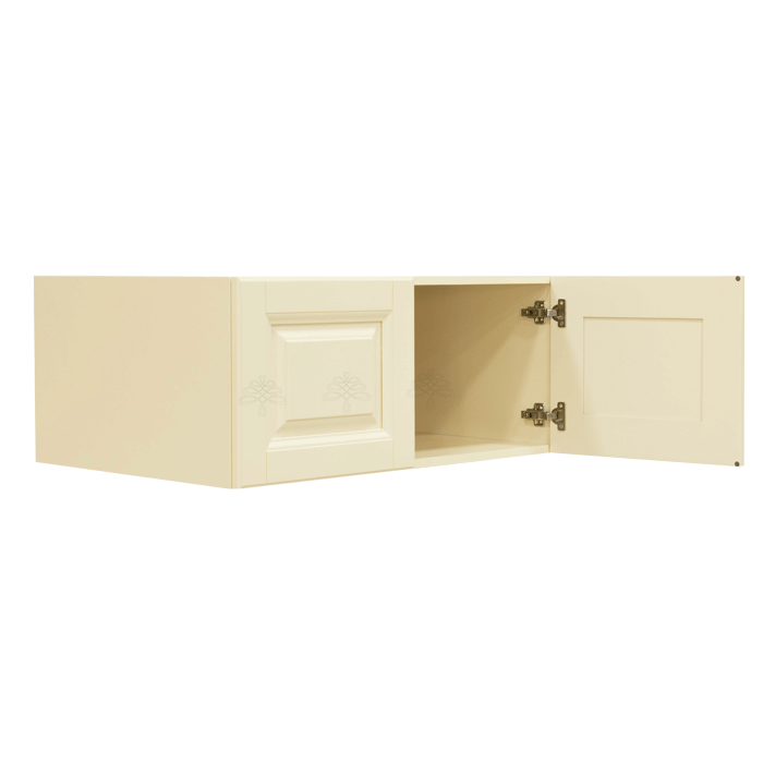 Oxford Wall Cabinet 2 Doors No Shelf 24inch Depth