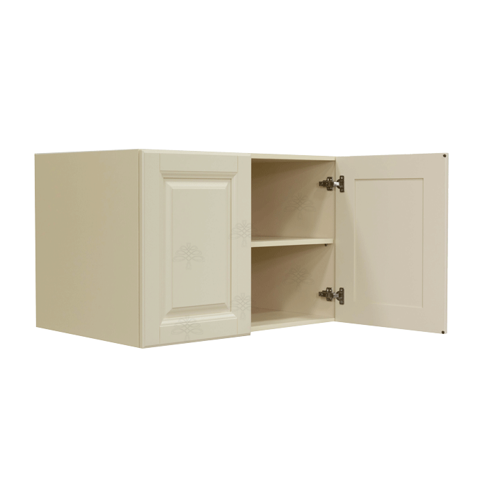 Oxford Wall Cabinet 2 Doors 1 Adjustable Shelf 24inch Depth
