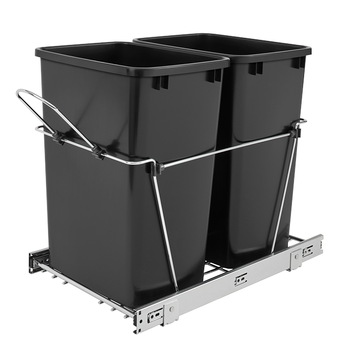 Double Waste Bin 35 Quart