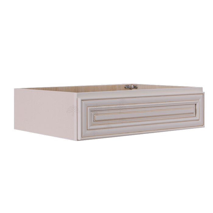 Princeton Creamy White Glazed Base Kitchen Size Drawer 1 Drawer