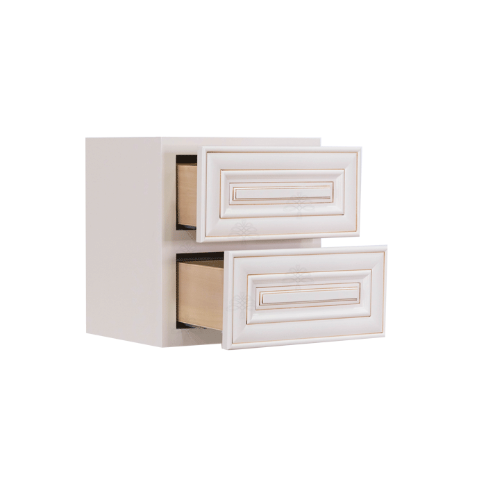 Princeton Series Creamy White With Glaze Cabinet Counter Top Drawer
