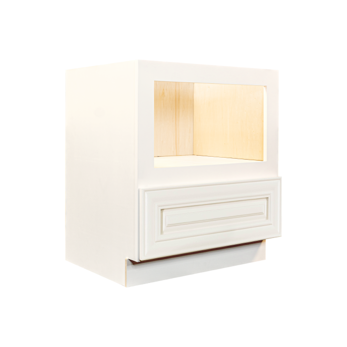 Princeton Series Off White Base Microwave with Drawer Cabinet
