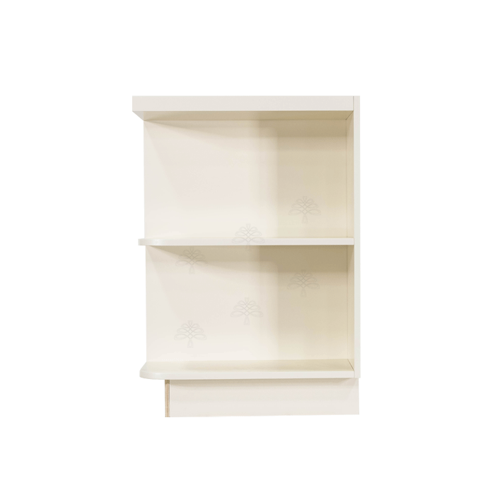 Princeton Off-white Base Open End Shelf 12 inch No Door 1 Fixed Shelf (Right)