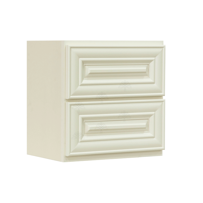 Princeton Series Offwhite Painted Finish Cabinet Counter Top Drawer