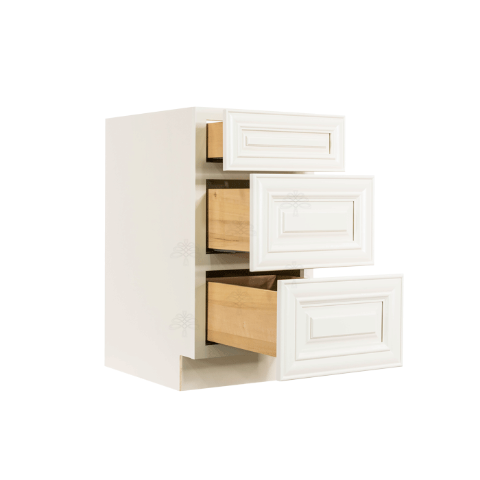 Princeton Off-white Base Drawer Cabinet 3 Drawers