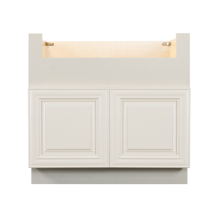 Princeton Series Off White Farm Sink Base Cabinet