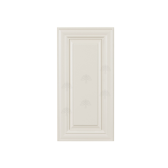 Princeton Off-White Wall Cabinet 1 Door 2 Adjustable Shelves 30-inch Height
