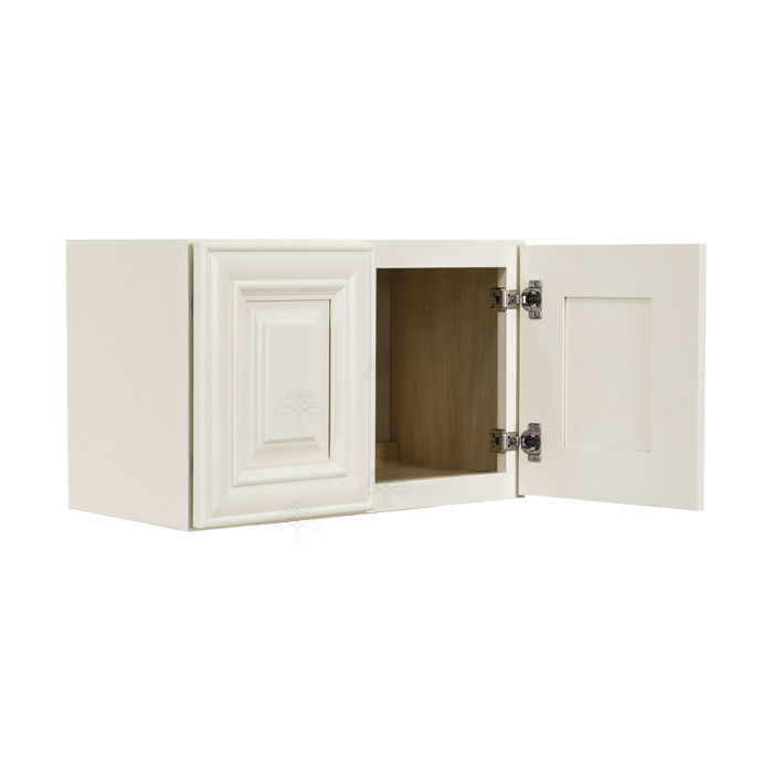 Princeton Off-white Wall Cabinet 2 Doors No Shelf