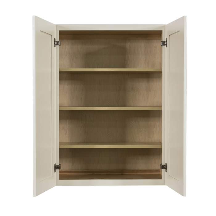 Princeton Off-white Wall Cabinet 2 Doors 3 Adjustable Shelves