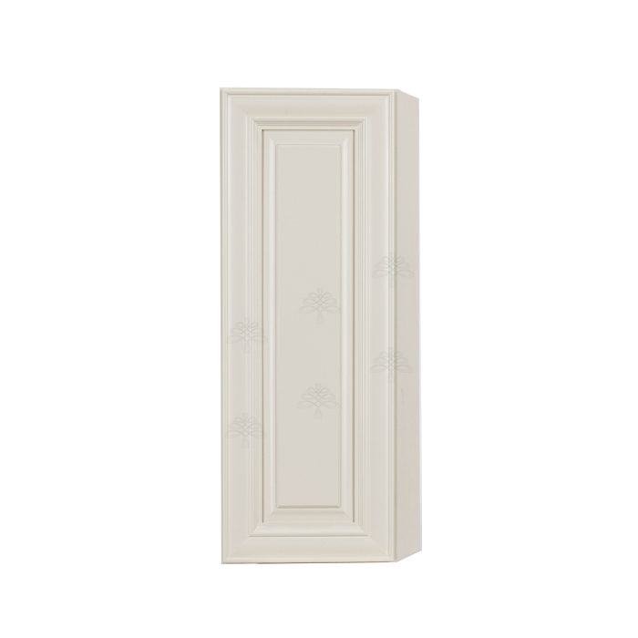 Princeton Off-white Wall End Angle Cabinet 1 Door 2 or 3 Shelves