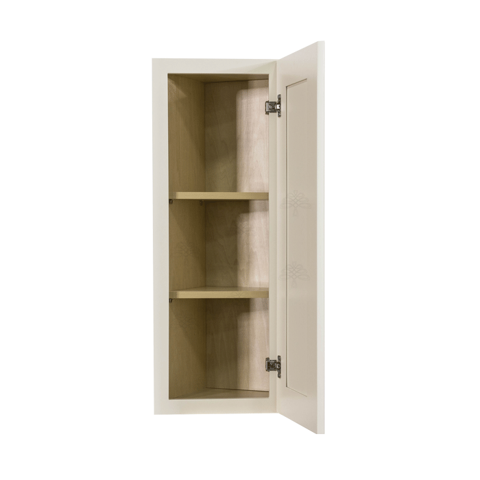 Princeton Off-white Wall End Angle Cabinet 1 Door 2 or 3 Shelves