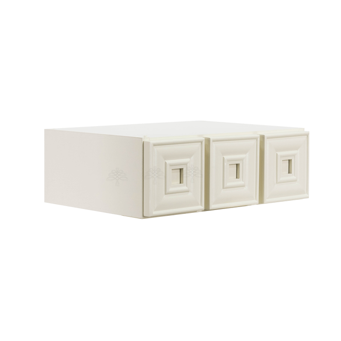 Princeton Off-white Wall Small Drawer Cabnet 3 Drawers