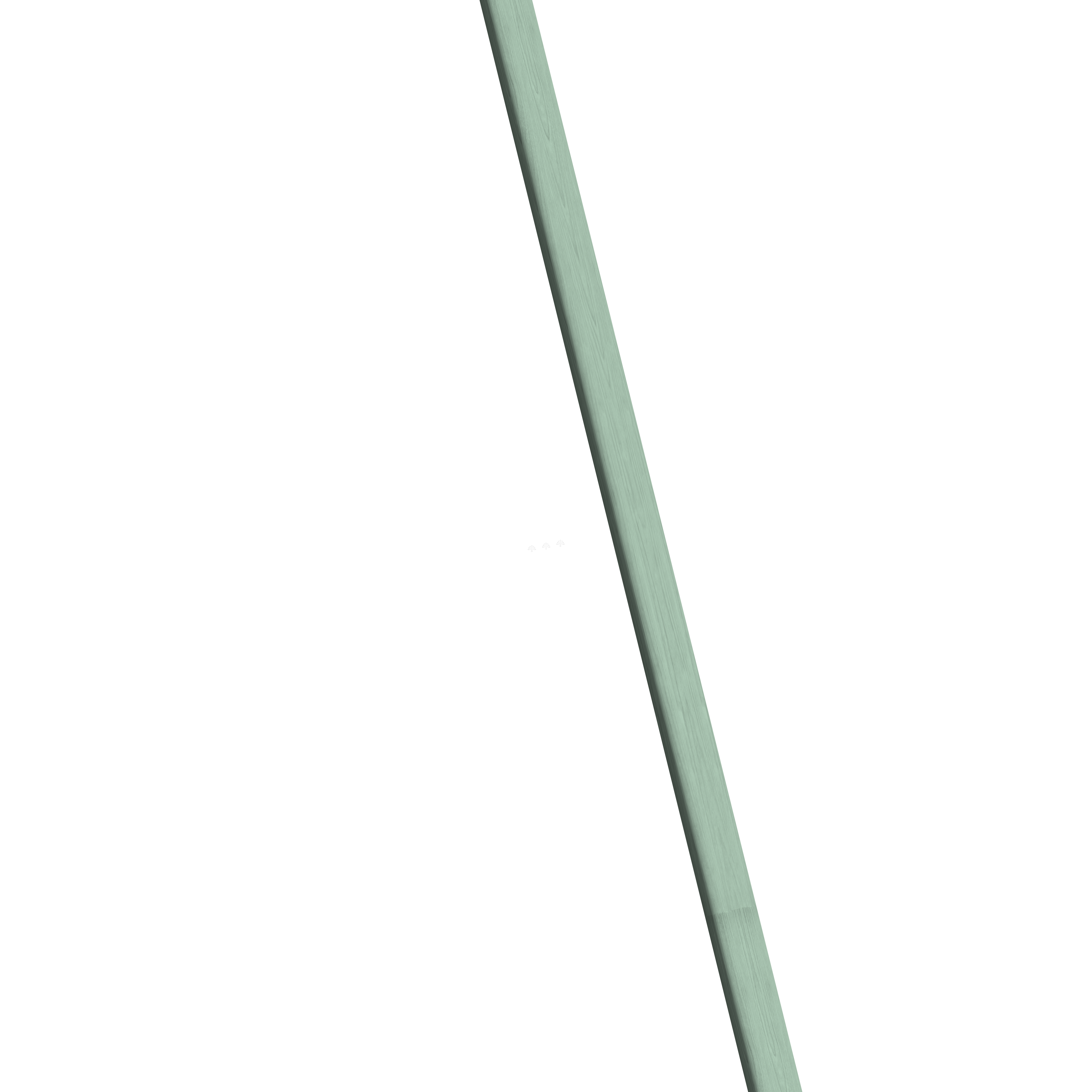 Urban Slim Minty Green Shaker Painted Batten Molding