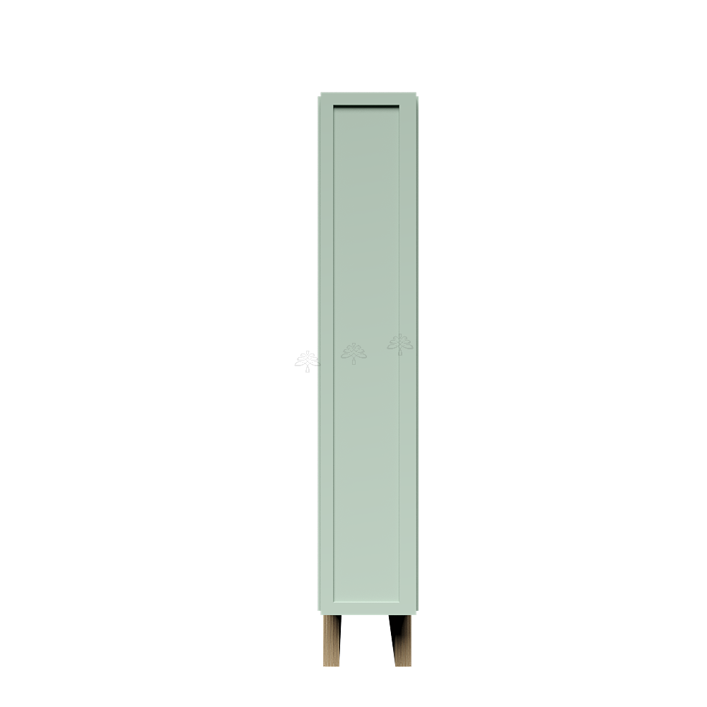 Urban Slim Minty Green Shaker Painted Finish Base Spice Rack