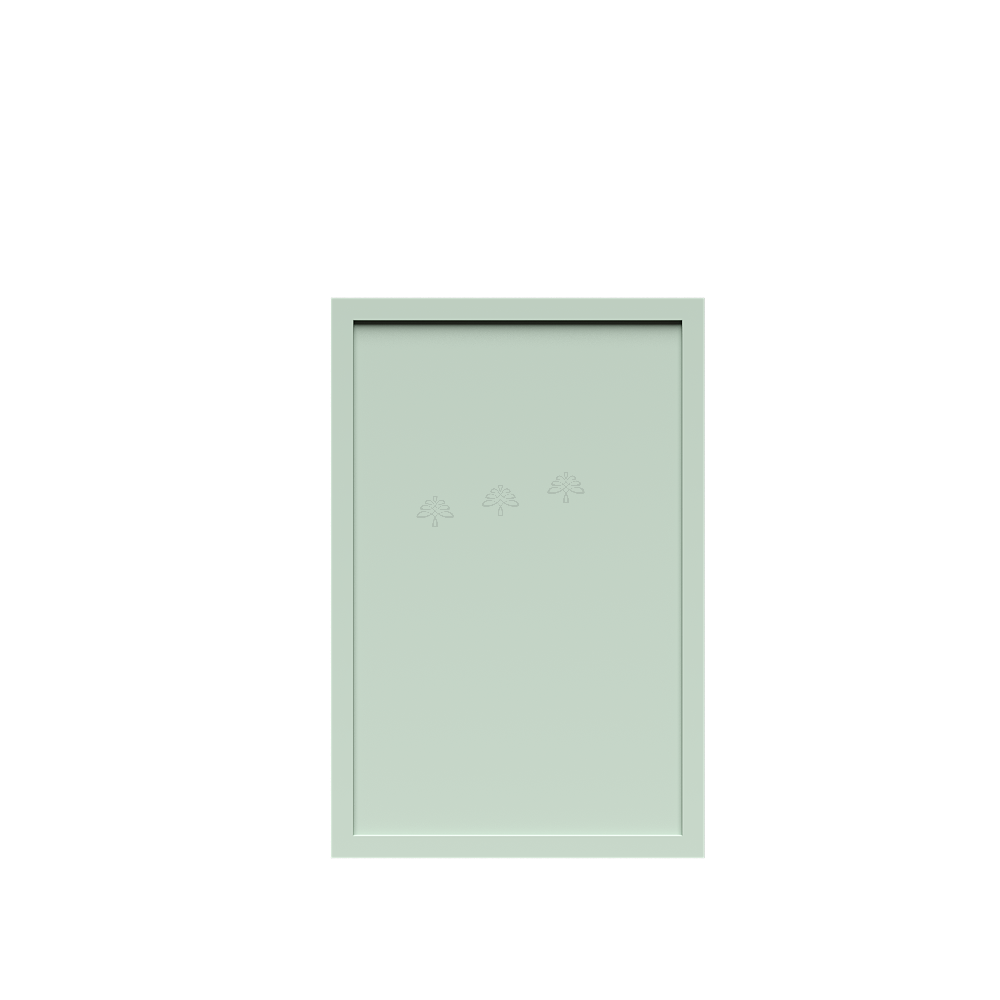Urban Slim Minty Green Shaker Painted Finish Deco Door