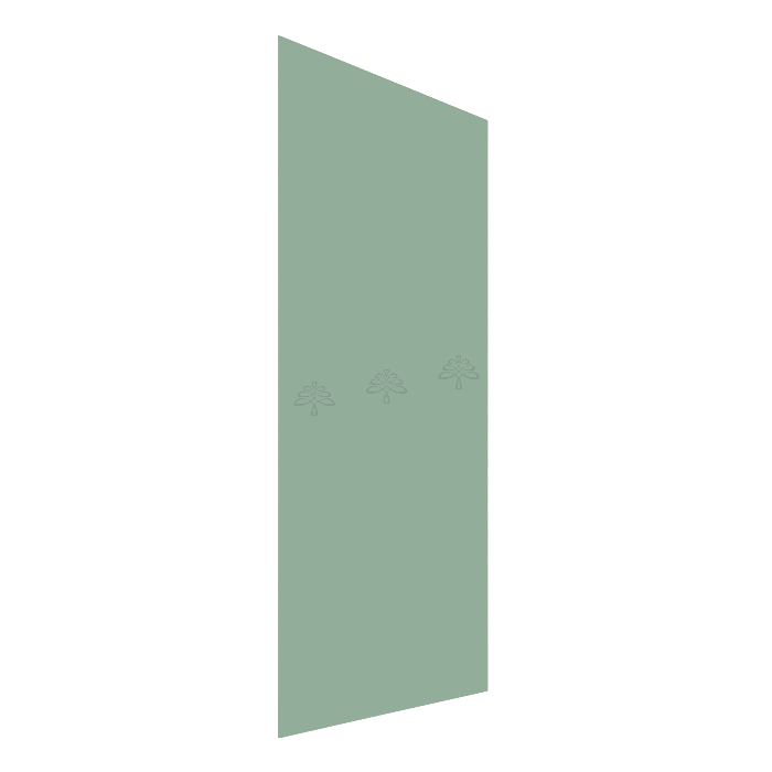Urban Slim Minty Green Shaker Painted Finish Side Skin