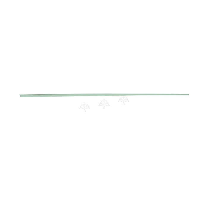 Urban Slim Minty Green Shaker Painted Outside Corner Molding