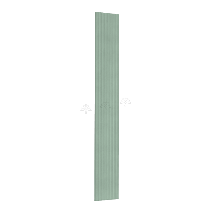 Urban Slim Minty Green Shaker Painted Fluted Filler